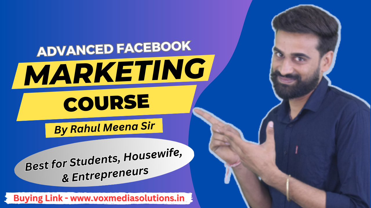 Complete Facebook Marketing Course – Learn Facebook Marketing From Basic To Advanced