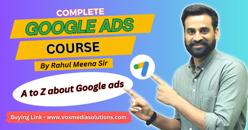 Complete google ads course